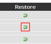 Restore Page